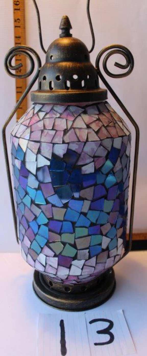 Art Deco Candle Lantern