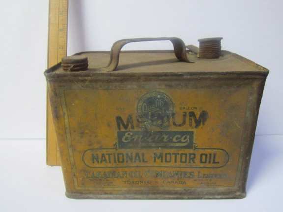 EN-AR-CO National motor oil can