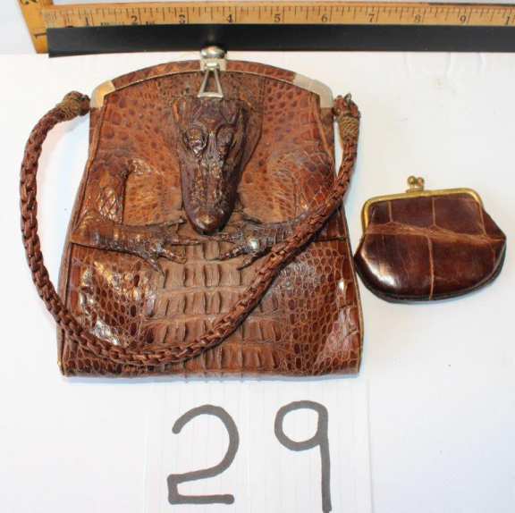 Old Alligator Purse