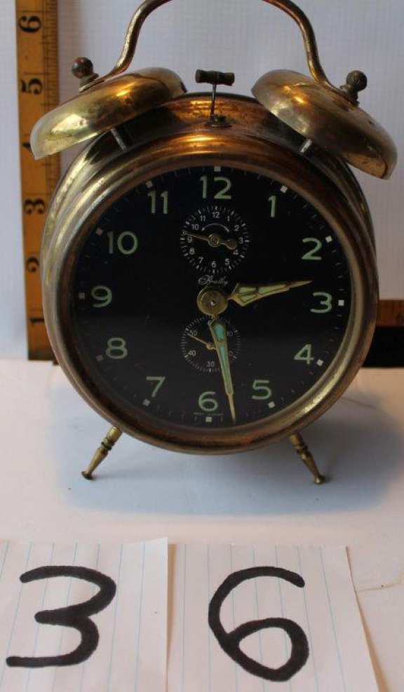 Old Brass Alarm Clock