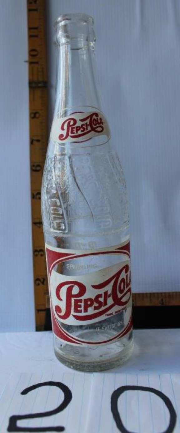 Old Pepsi Cola Bottle