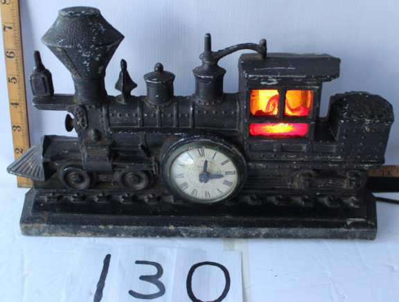 Railroad Engine Clock