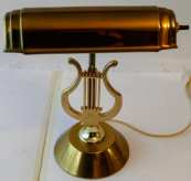 Brass Piano Lamp 15”