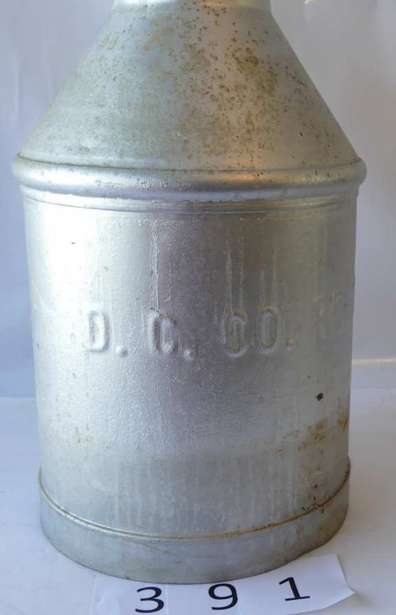 D. C. Co. Reg'd - Cream Can