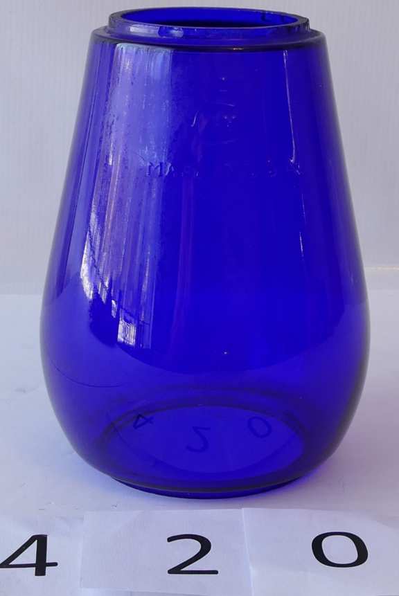 Lantern Globe - Cobalt Blue