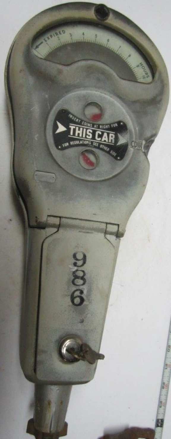 Mechanical parking meter