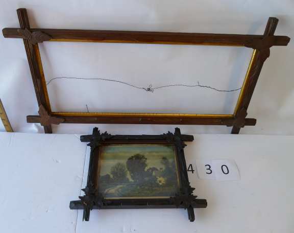 Ornate Wooden Picture Frames (2)