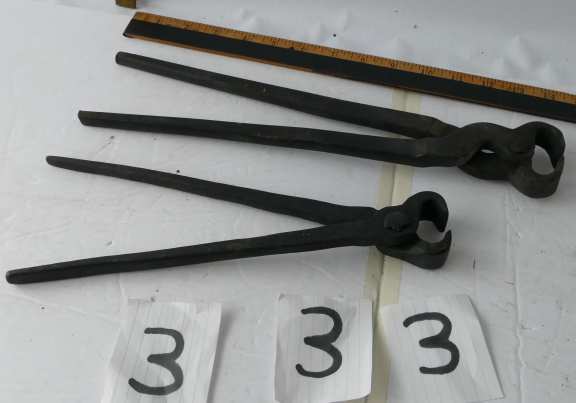 Pair of blacksmith’s nippers