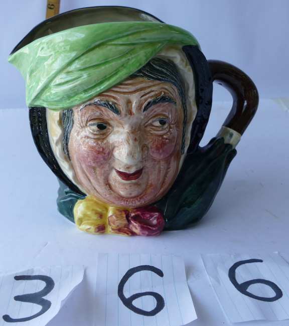 Royal Doulton Sairey Gamp Character Toby Mug