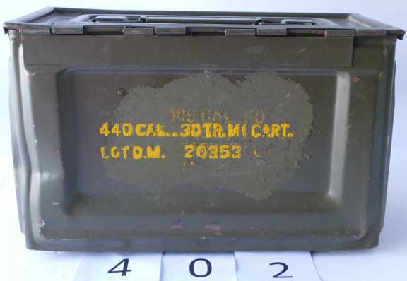 Vintage WWII AMM Box Calibre 50 M2