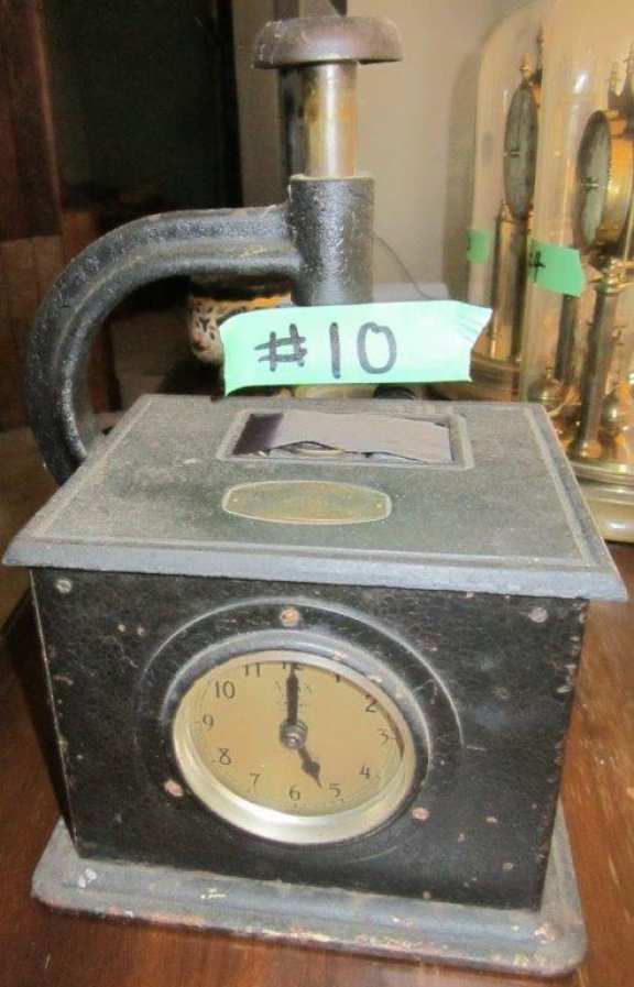 Ajax time stamp clock