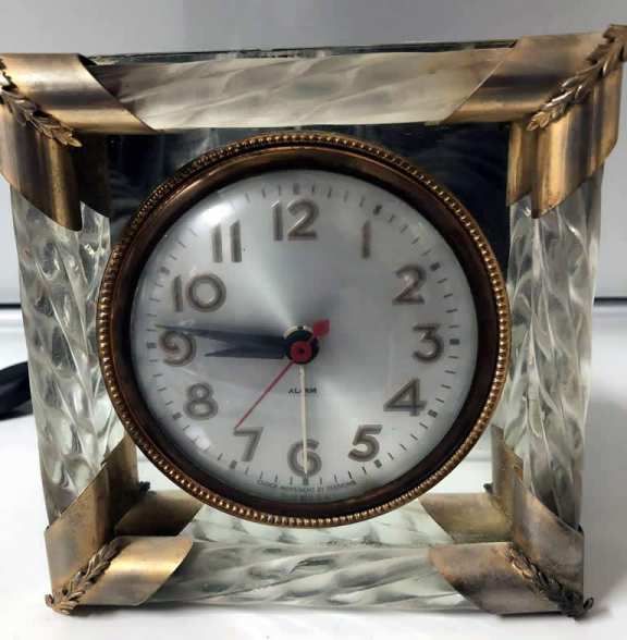 Art Deco Electric Alarm Clock