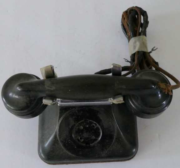 Black Desk Phone