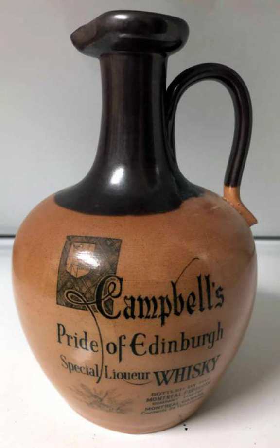 Campbell’s of Edinburgh Whiskey Bottle