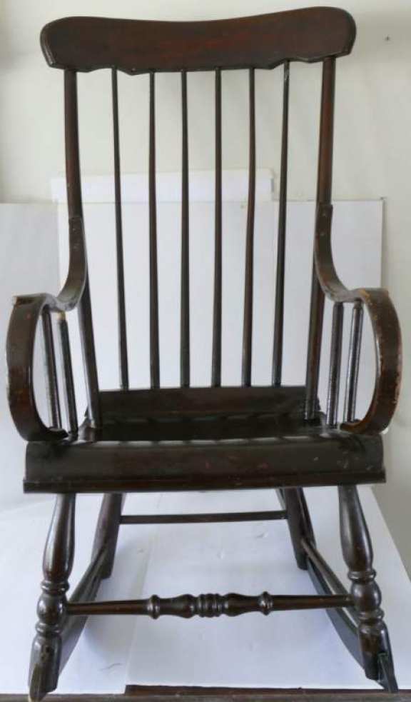 High Back Rocking Chair