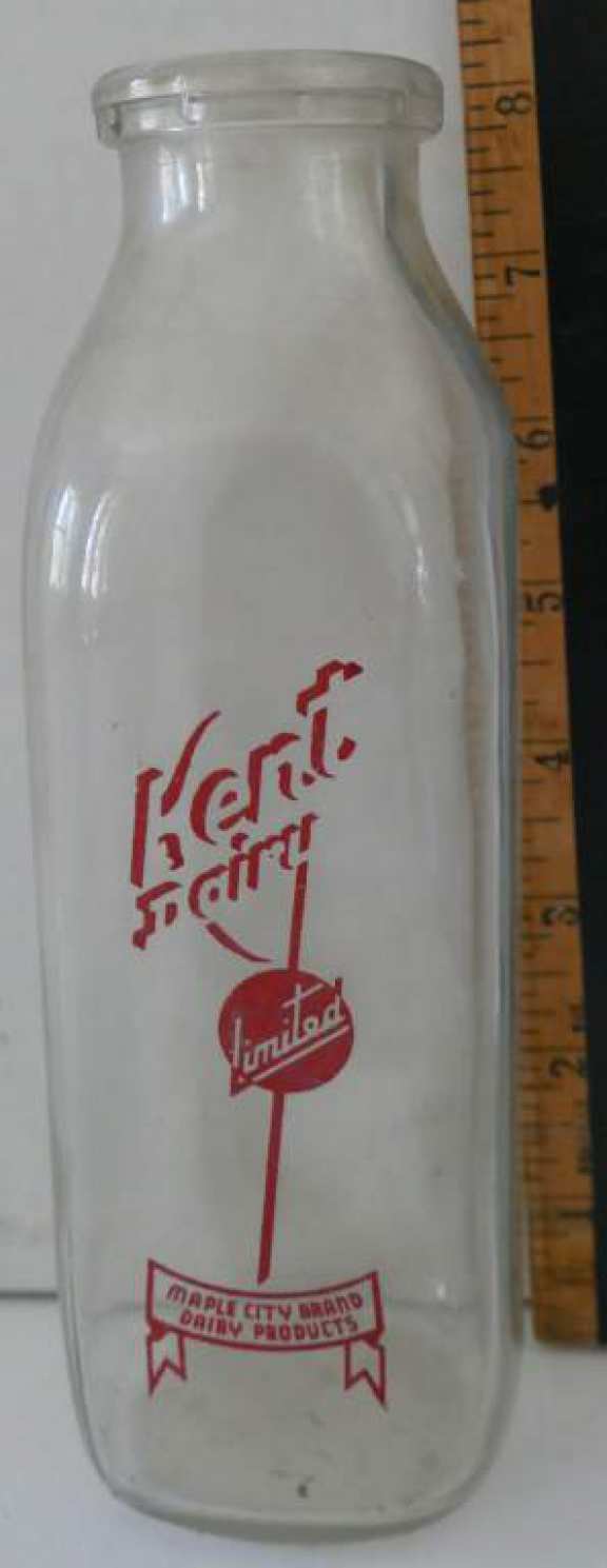 Kent Dairy Milk Bottle