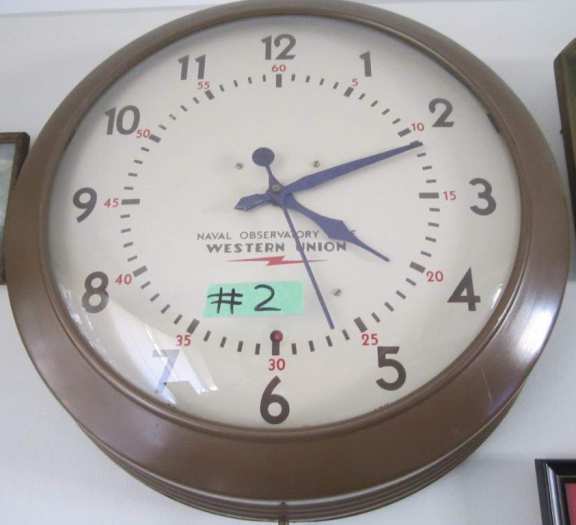 Naval observatory time clock