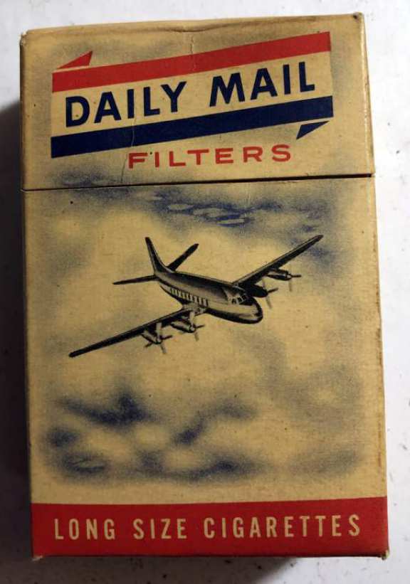 Old “Daily Mail Filters “ cigarette package