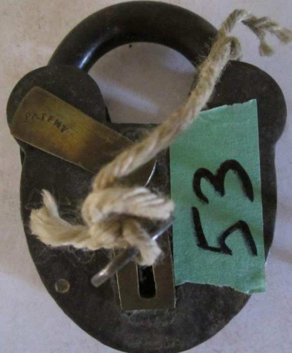 Old padlock