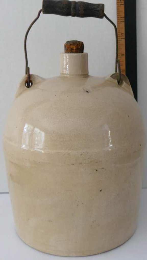 Pottery Jug with Handle