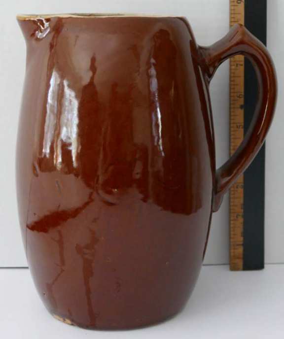 Pottery Water Pitcher