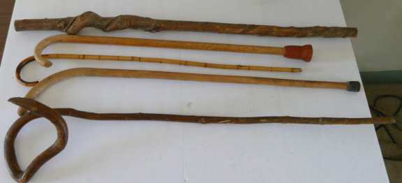 Various odd canes