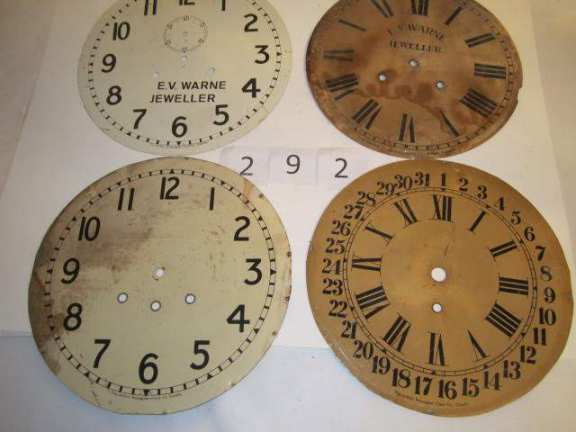 4 Original Pequegnat dials