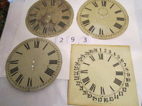 4 Original Pequegnat dials