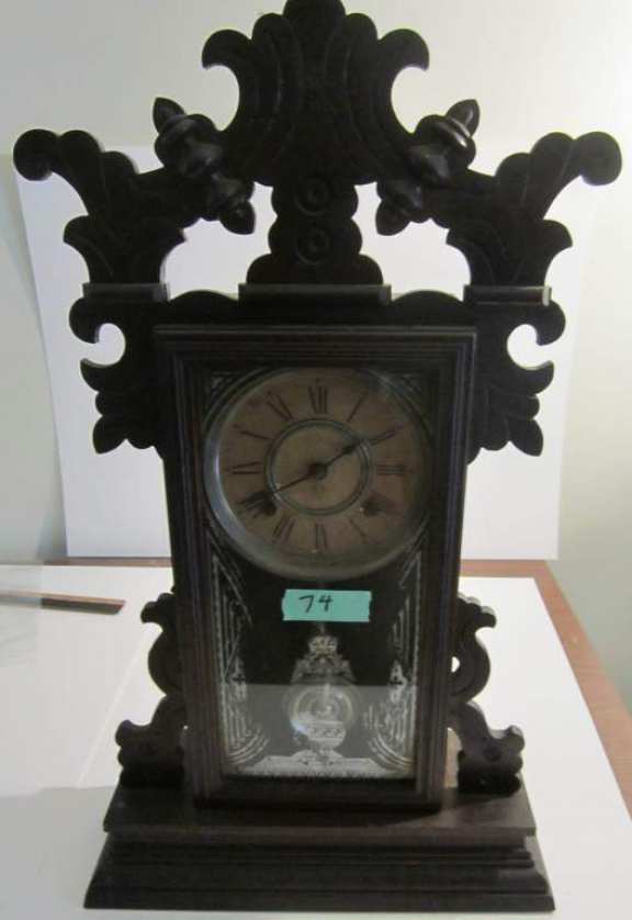 Ansonia gingerbread clock