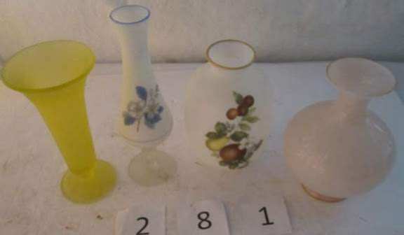 Assorted vases