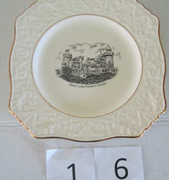 Casa Loma souvenir plate