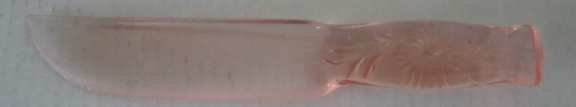 Depression Glass knife