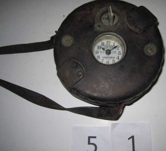 Detex larger night watchman's clock