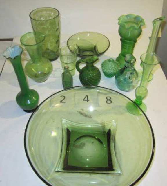 Green glass