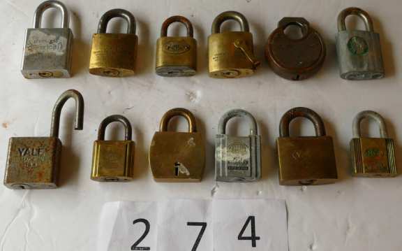 Lot of Padlocks