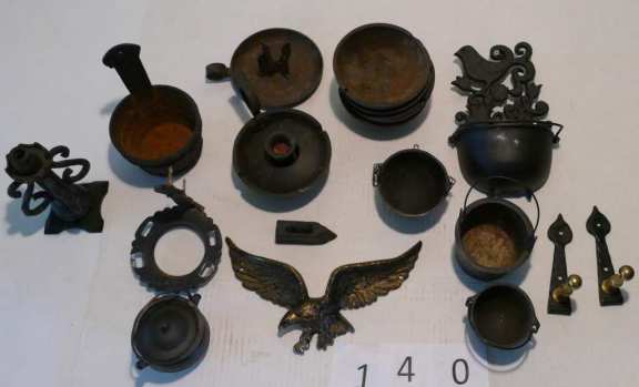 Lot of various cast iron