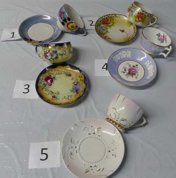 Lot of Vintage Tea Cups and Saucers