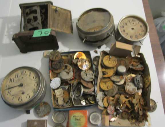 Miscellaneous clock parts