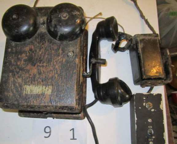 Old phone set