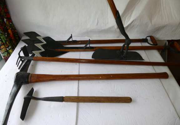 Primitive Farm Tools - Lot of Six