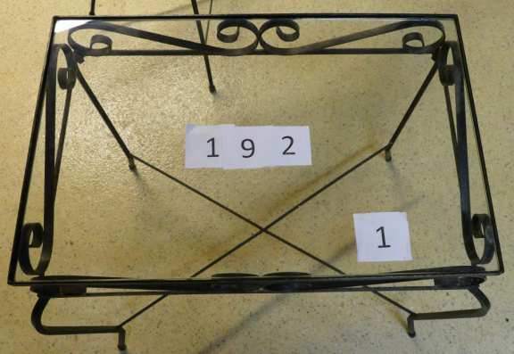 Set of Three Wrought Iron Tables