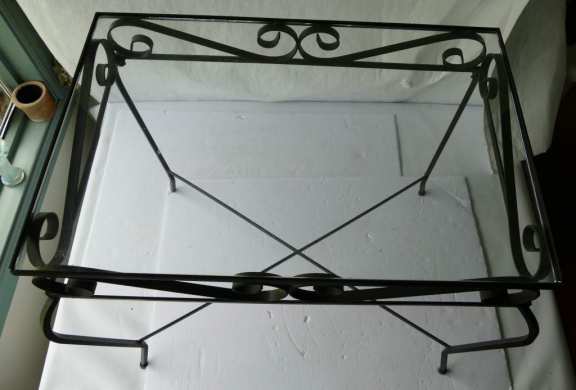 Set of Two Wrought Iron Tables