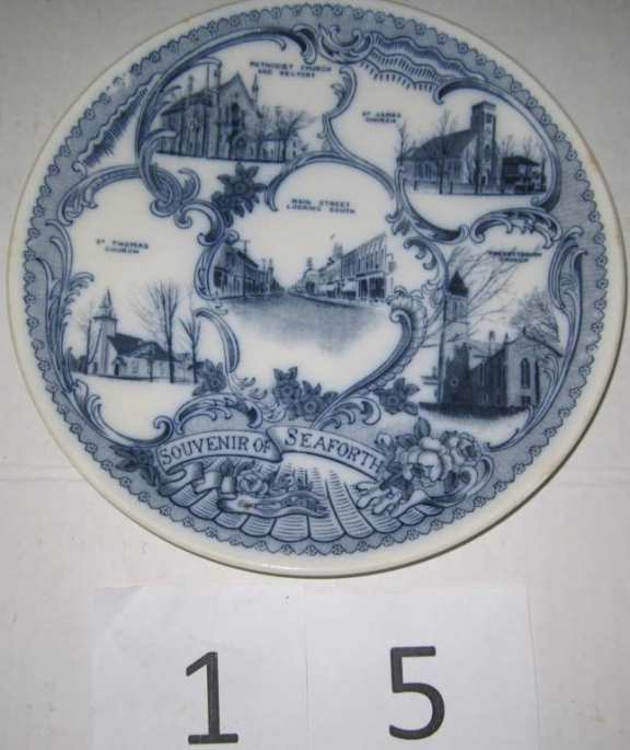 Souvenir plate Seaforth ON