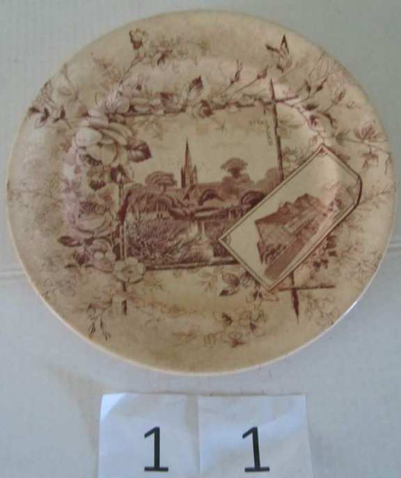 Stratford souvenir plate