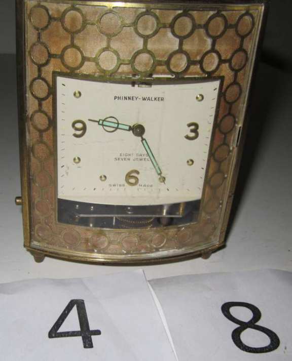 Swiss 2-sided alarm clock