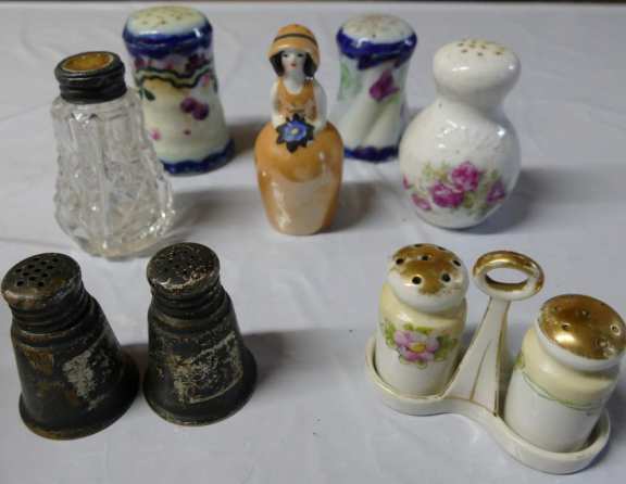 Various Salt & Pepper Shakers