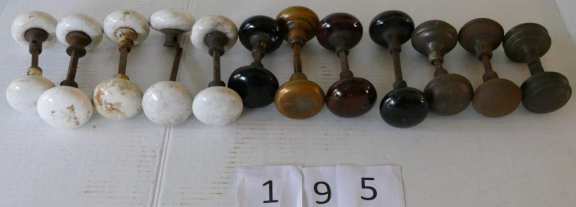 Various Vintage Door Knobs