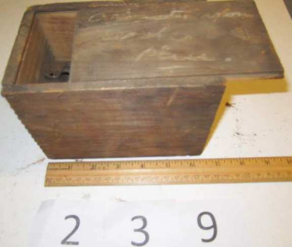 Wooden box